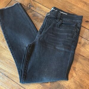 7 For All Mankind Roxanne Ankle Black Jeans